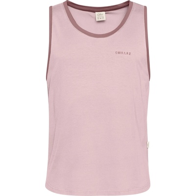 Chillaz Мъжки потник с широка презрамка Chillaz Palau Carabiner Logo Tank top - Dusty Rose - размер XL (216-8117-0316)
