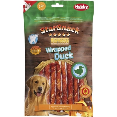 Nobby StarSnack BBQ Wrapped Duck maškrty 113 g