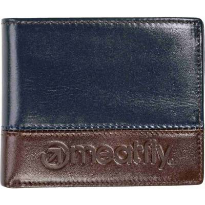 MEATFLY кожена портмоне Eddie Premium Navy / Brown Meatfly | Sin | МЪЖЕ | ЕДИН РАЗМЕР