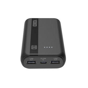 Cellularline Външна батерия Cellularline Power Bank 10000 mAh (PBENTRY10000K)