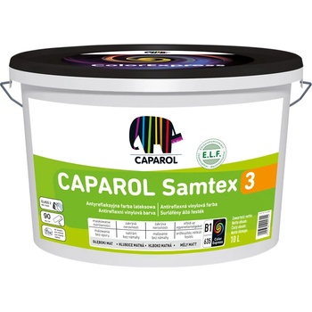Caparol Samtex 3 Biela 10L