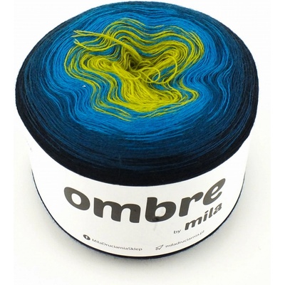 MILA OMBRE MERINO 1200m/3nitka MM27 - Vodní hladina
