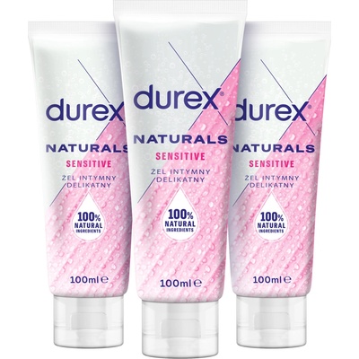Durex Naturals Sensitive Intimate Gel 3 x 100 ml