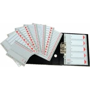 Esselte 1-5 GREY PP - 100103