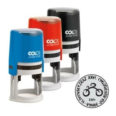 Colop Printer R45 Ø45mm odtlačok zelený