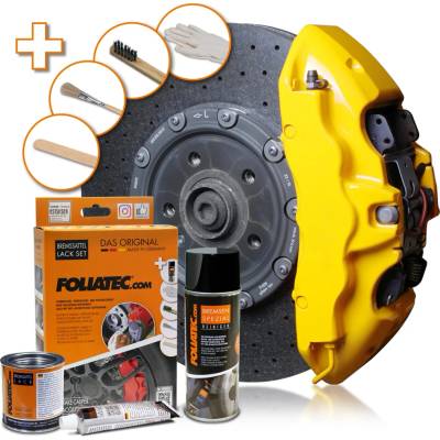Foliatec Barva na brzdy, sada - Speed Yellow