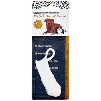 PRODEN Zubní kartáček pro psy a kočky na prst z mikrovlákna 1 ks