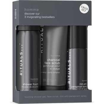 RITUALS КОМПЛЕКТ Rituals Trial Set Homme S Комплект мъжки 170ml