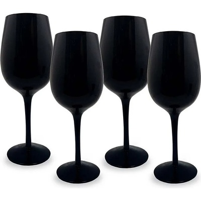 Vin Bouquet Сет от 4 черни чаши за вино от Vin Bouquet (VBFIA132)