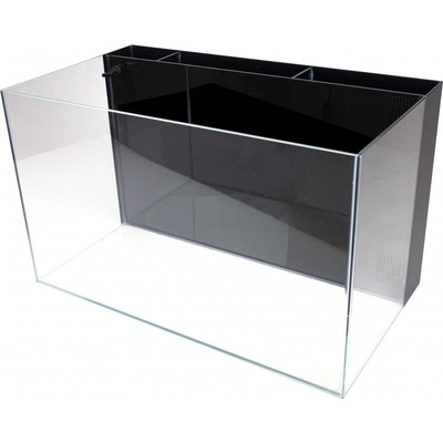 Invital Optiwhite akvárium se zadní filtrací černé 60 x 33 x 36 cm