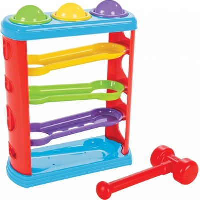 Alltoys Guličková dráha s kladivkom