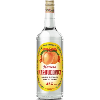 Maruna meruňkovice 45% 0,7 l (čistá flaša)