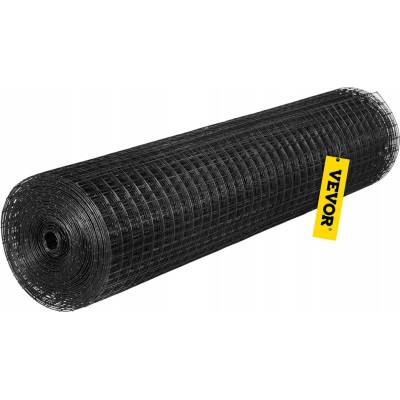 Svařovaná síť 25 mm x 25 mm potažená vinylem, 60 cm x 30 m, ze svařovaného drátu
