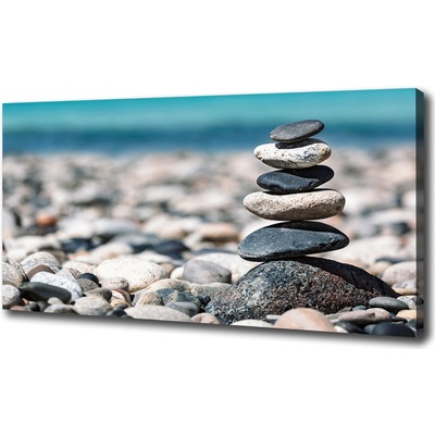 Foto obraz na plátne Kupa kamenia 100x50 cm