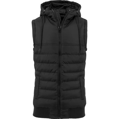 Build your brand Потник Build your brand Bubble vest - Black (Black / Black)