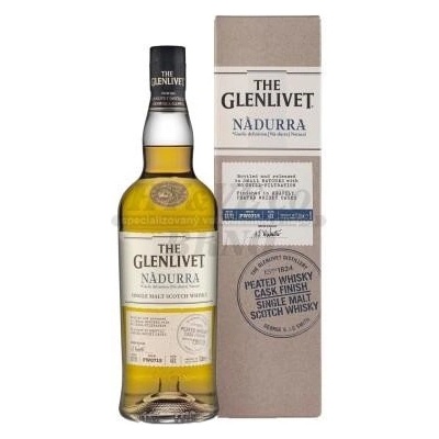 Glenlivet Nadurra Peated 62% 1 l (karton)