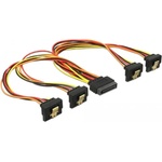 Delock Кабел Power SATA - 4 x SATA 15 Pin, 30cm (DELOCK-60167) - itmode