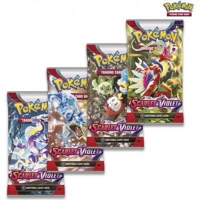 Pokémon TCG Scarlet & Violet Booster – Zboží Dáma