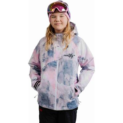 Meatfly детско SNB & SKI яке Deliah Clouds Pink Meatfly | Rozov | Момичешки | 10 години