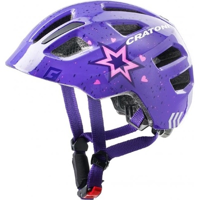 Cratoni Maxster star purple glossy 2022