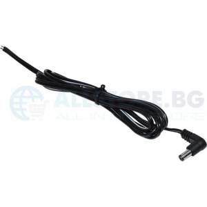 Makki кабел DC CABLE 0-48V jack 5.5x2.5mm, 2x0.5mm - 3m (ES-CABLE-DC-5.5-2.5mm-3m) - Allstore