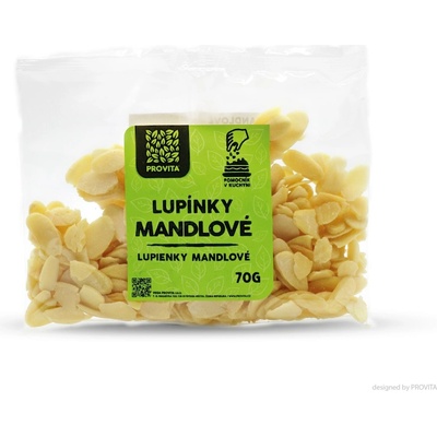 Provita mandľové lupienky 70 g