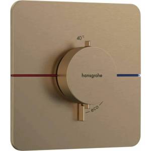 Hansgrohe ShowerSelect Comfort Q термостатичен смесител за душ, стъклен бронз (15588140)