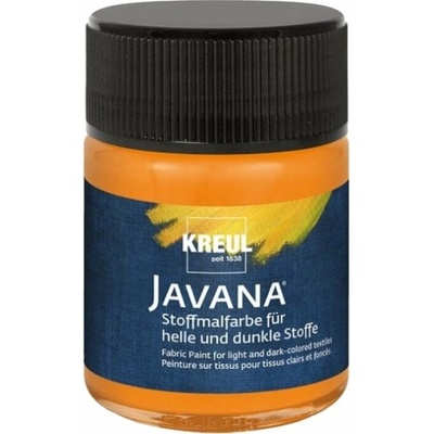 Farba na svetlý textil JAVANA 50 ml Orange