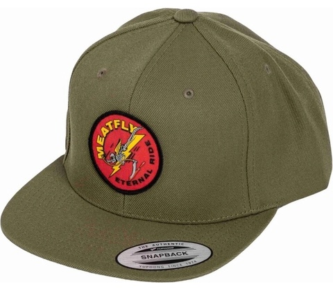 Meatfly Flanker Snapback zelená