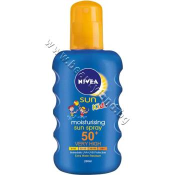 Nivea Спрей Nivea Sun Kids Moisturising Spray SPF 50+, p/n NI-85667 - Детски цветен слънцезащитен спрей (NI-85667)