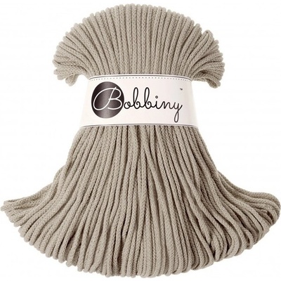 Bobbiny bavlněná šňůra JUNIOR 3mm beige