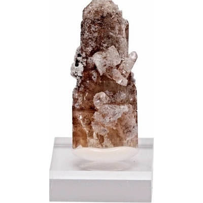 Nefertitis Topaz žlutohnědý krystal na stojánku USA NF48186 - cca 2,2 - 2,9 cm