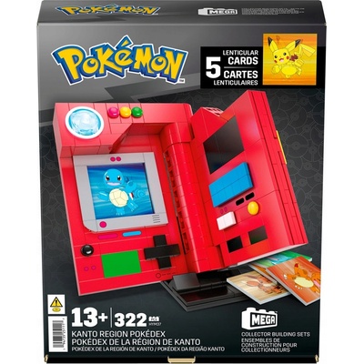 Mega Construx Pokémon POKÉDEX Z KANTO – Zboží Živě