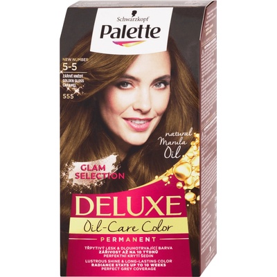 Pallete deluxe 555 zářivě zlatý karamel