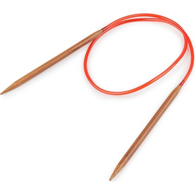 Kruhové jehlice bambusové č. 2-8 Varianta: 15 (7 mm) bambus tmavý, Balení: 1 ks – Zbozi.Blesk.cz
