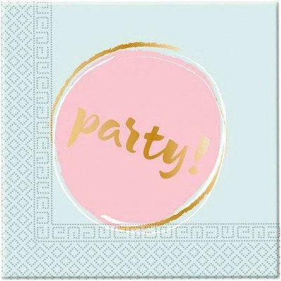 Procos Ubrousky papírové EKO Elegantní Party 33x33cm 20ks