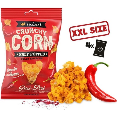 MIXIT Crunchy corn peri peri a kajenské korenie 175 g