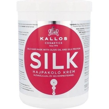 Kallos Silky Hair Mask maska na vlasy 1000 ml