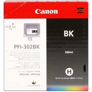 Canon PFI-302B, 2216B001 снимка черен (photo black) оригинална касета (2216B001AA)
