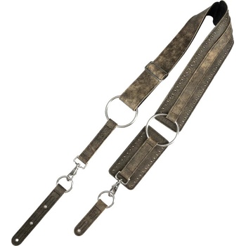 Levy's Baldric Каишка за китара Distressed Black (MDST15BC-BLK)