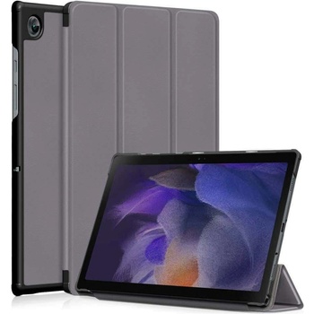 Tech-Protect Калъф за таблет Tech-Protect Smartcase, за Samsung Galaxy Tab A8 10.5 X200/X205, кожен, сив (THP815GRY)
