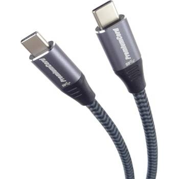 PremiumCord Кабел USB 3.2 Gen 1, C - C, M/M, 2 м, сив KU31CT2 (KU31CT2)