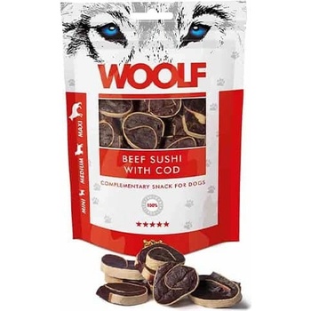 Woolf Beef Sushi & Codfish 100 g
