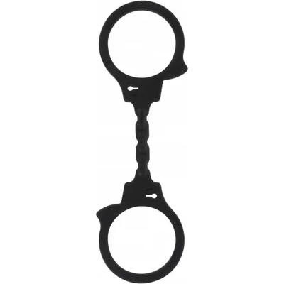 ToyJoy Белезници от силикон Fun Cuffs черни