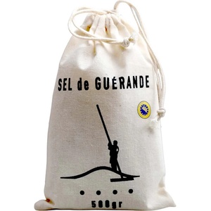 Artisans du Sel‍ Морска сива сол от Геранд (ленена торбичка) 500 g | Artisans du Sel‍ (002107 (STIS500) ART DU SEL)