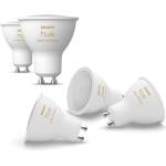 Philips White Ambiance GU10 LED spot pack of 5 (400lm), dimmable LED lamps for the Hue lighting system with warm white/cold white light, smart light control via voice and app - 8721103090836 - boombuy