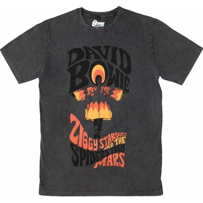 David Bowie Ziggy Stardust Charcoal Grey