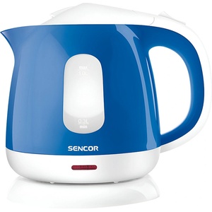 Sencor Електрическа кана Sencor SWK 1012BL, 1L, 900 - 1100W, Син - Код G5563 (G5563-8590669197620) Електрически кани