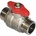 BRV 566f 1/2" mМ pn30 Сферичен кран с Т-дръжка (пеперуда) (566f-15)