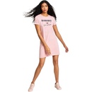 Tommy Hilfiger dámské šaty Logo T-Shirt růžové